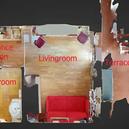 Au Dernier Etage Avec Terrasse, Parking Prive, Clim, Et Wifi - Centre Et A Proximite - Fr-1-196-234 Ментона