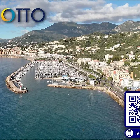 Au Dernier Etage Avec Terrasse, Parking Prive, Clim, Et Wifi - Centre Et A Proximite - Fr-1-196-234 * Ментона