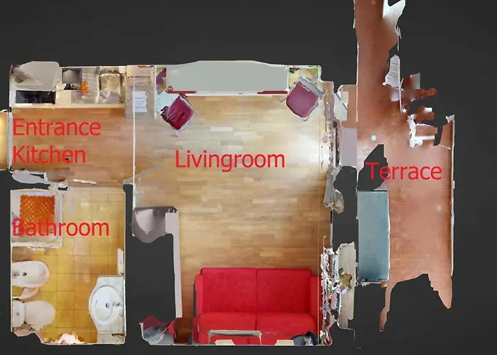 Au Dernier Etage Avec Terrasse, Parking Prive, Clim, Et Wifi - Centre Et A Proximite - Fr-1-196-234 Μεντόν